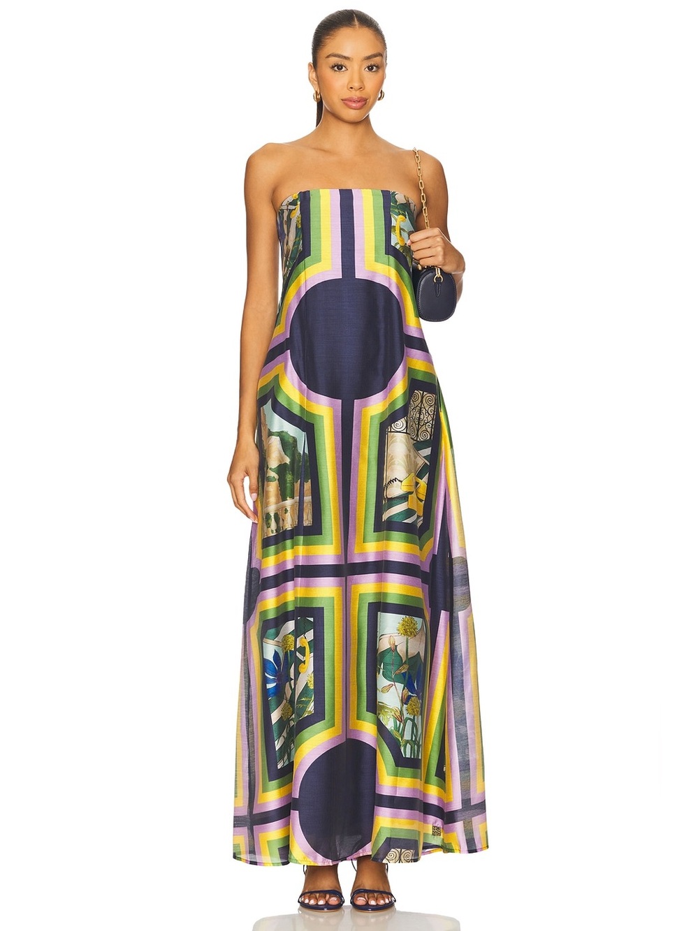 MUMA WORLD REVOLVE Looking Glass Ursa Dress in Garden Size XS VGUC - Picture 2 of 8